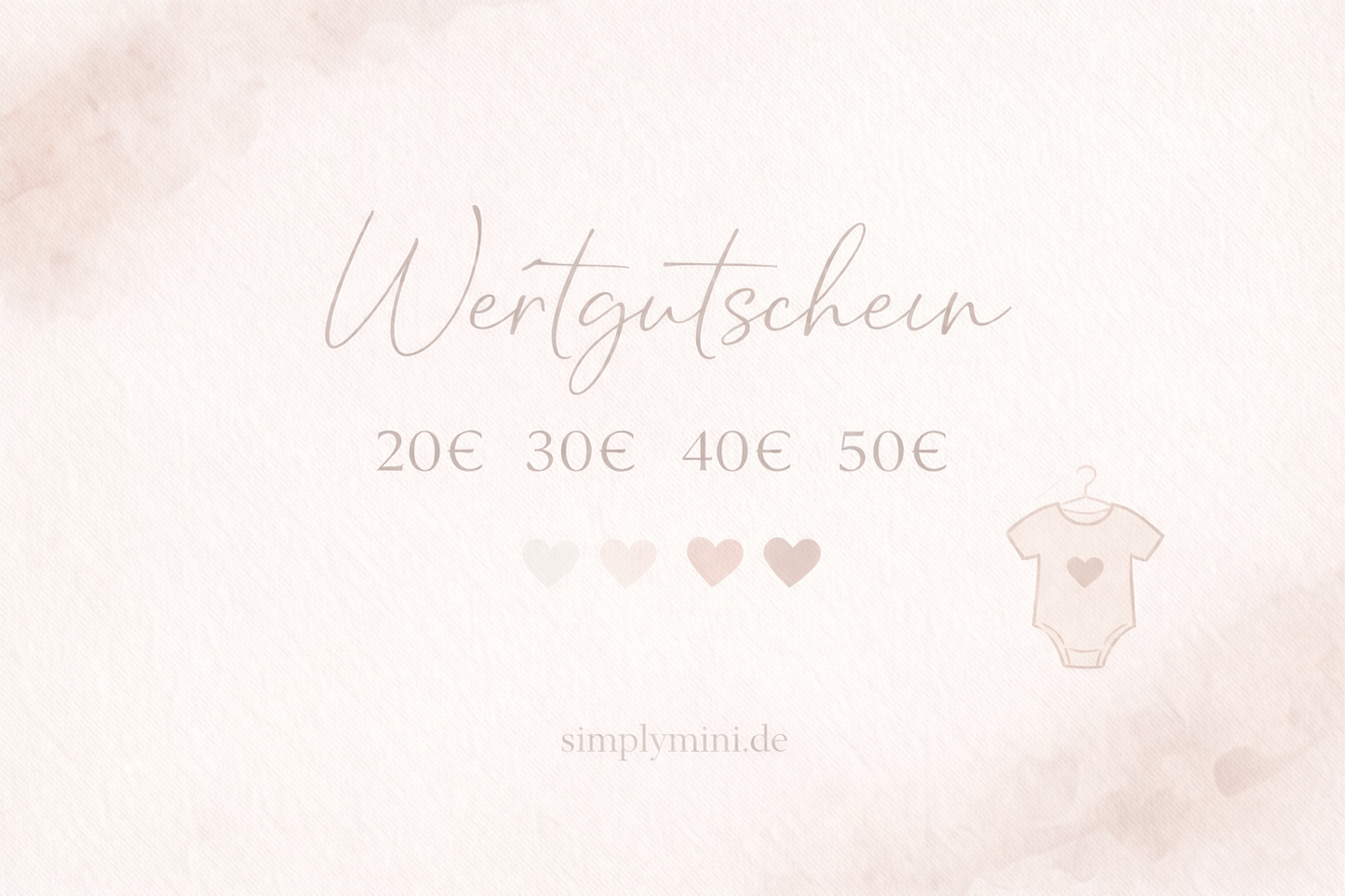Simply Mini - Wertgutschein